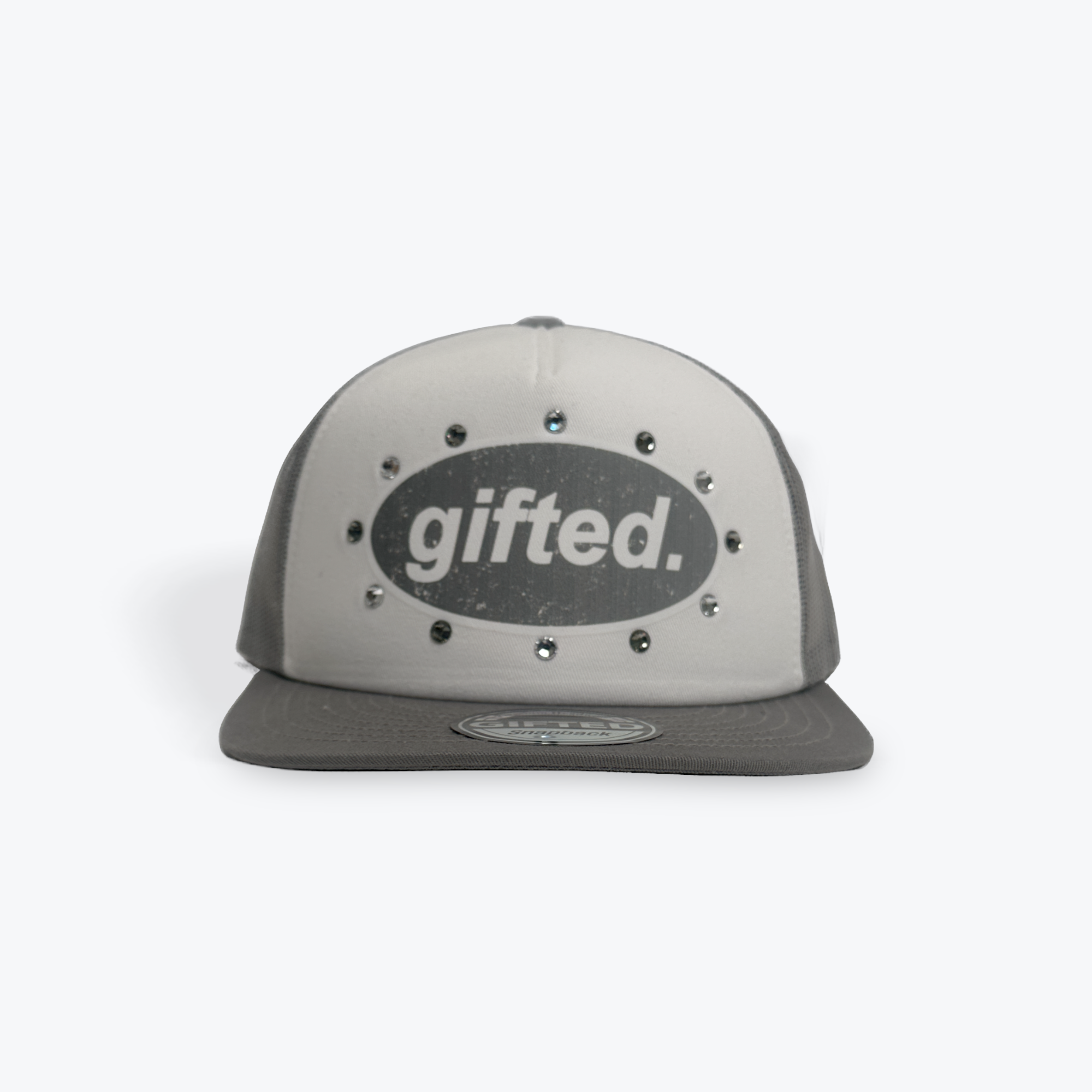 (GRY&WHT) GIFTED Snapback