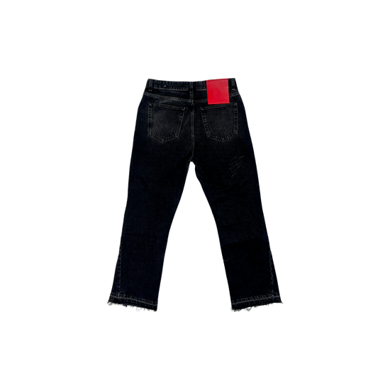 GIFTED Black Flared Denims