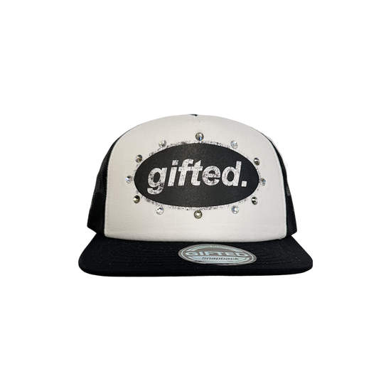 (WHT&BLK) GIFTED Snapback