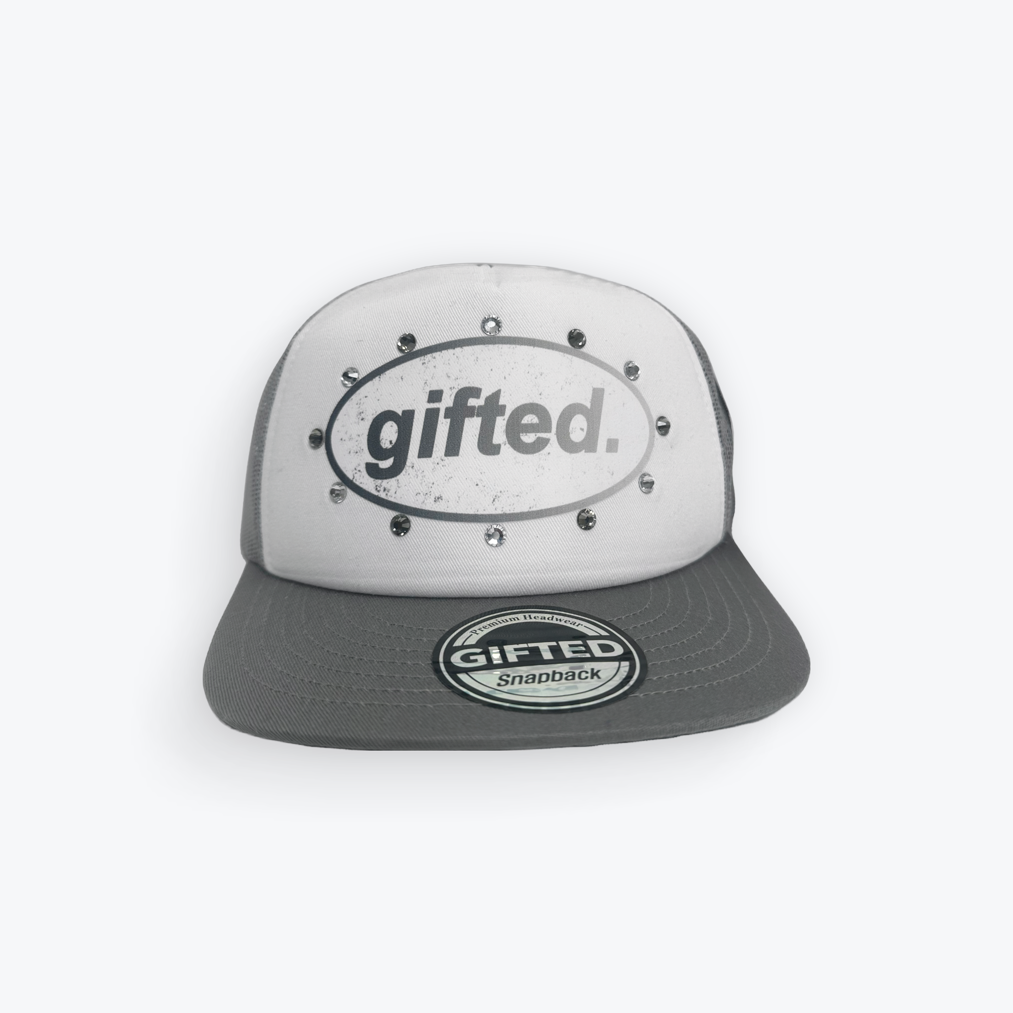 (GRY&WHT) GIFTED Snapback