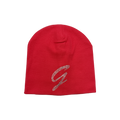 Red GIFTED Rhinestone Skully